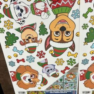 Set Of 3- 28 Peeker Window Clings Decoration Paw Patrol